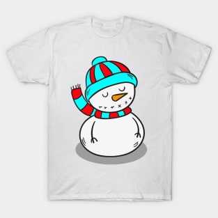 snowman-four design T-Shirt